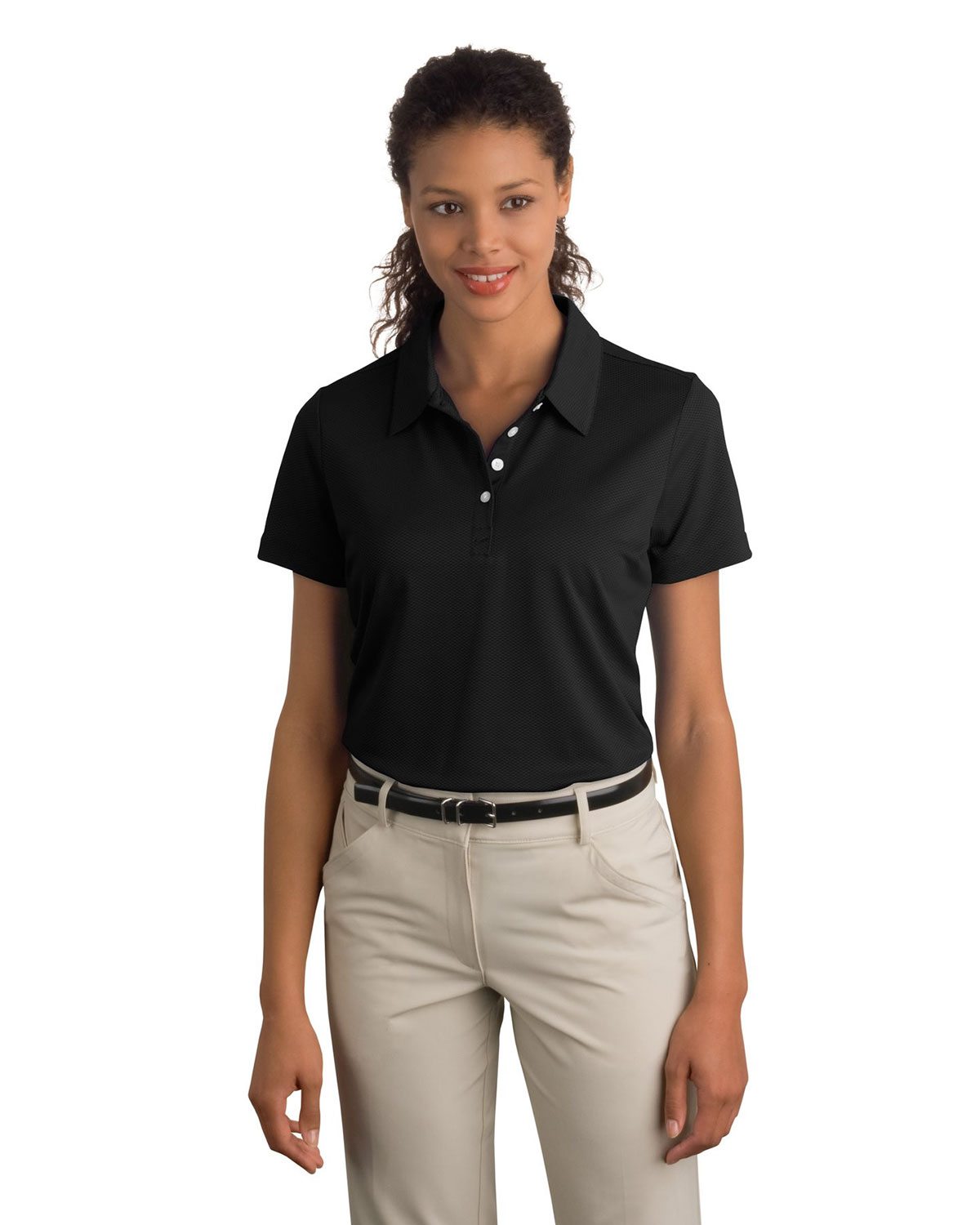 LADIES NIKE SPHERE DRY DIAMOND POLOS