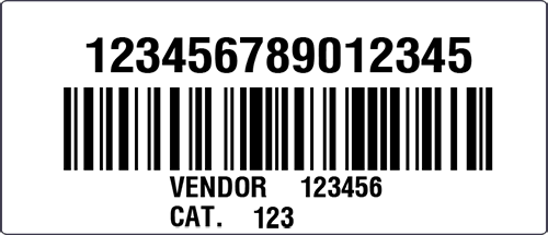 HSN Sample Unit Label